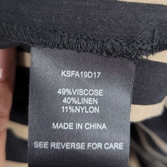 Knot Sisters from Anthropologie Striped Midi Dress Size M - Picture 8 of 8